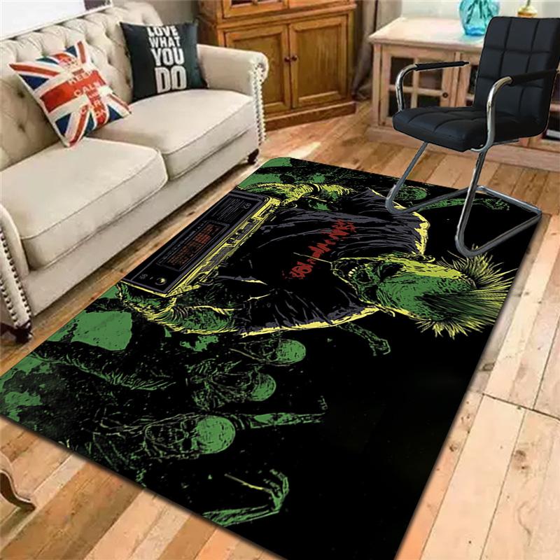 Horror Zombie Rug Floor Mat for Living Room or Bedroom Soft and Comfortable Carpet a Gift for Birthday and Holiday.MFF0918269