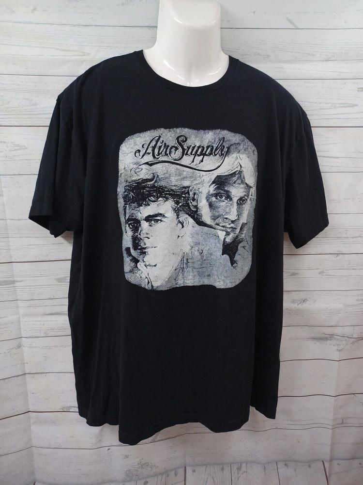 Air Supply Band USA Tour Concert Tee Cotton Unisex Shirt SB049 Unisex T-Shirt XXXXL