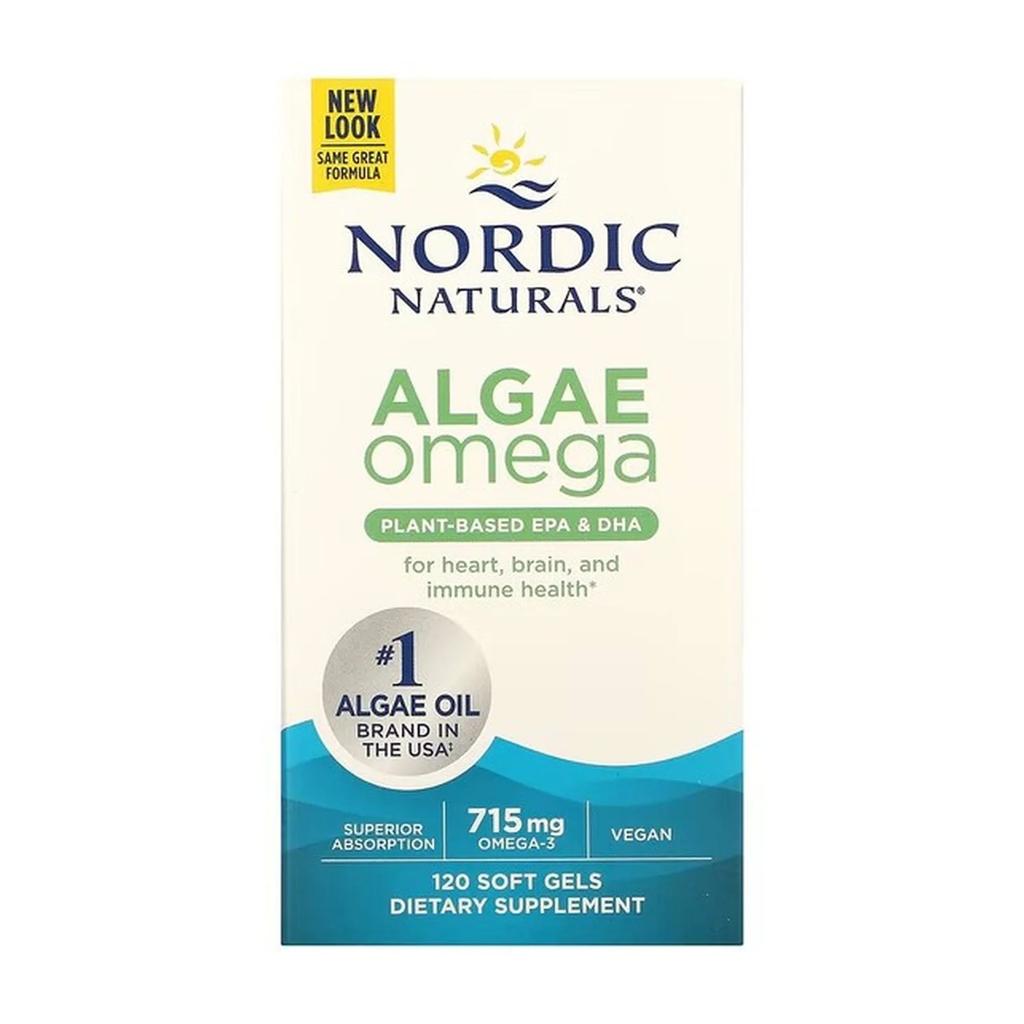 Algae Omega, 715mg Omega 3 - 120 Softgels