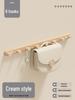 Log Style Wooden Wall-Mounted Coat and Clothes Hook