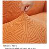 Full Cover Stretch Jacquard Sofa Cover Wavy Design Universal Pure Color Sofa Protector