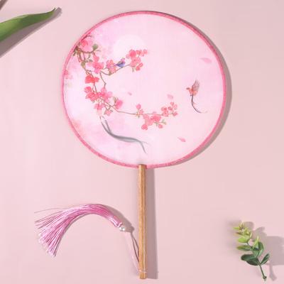 Jidukongjian Fan, Ancient-Style Round Fan, Hanfu Photo Prop, Birthday Gift, Chinese-Style Double Round Fa
