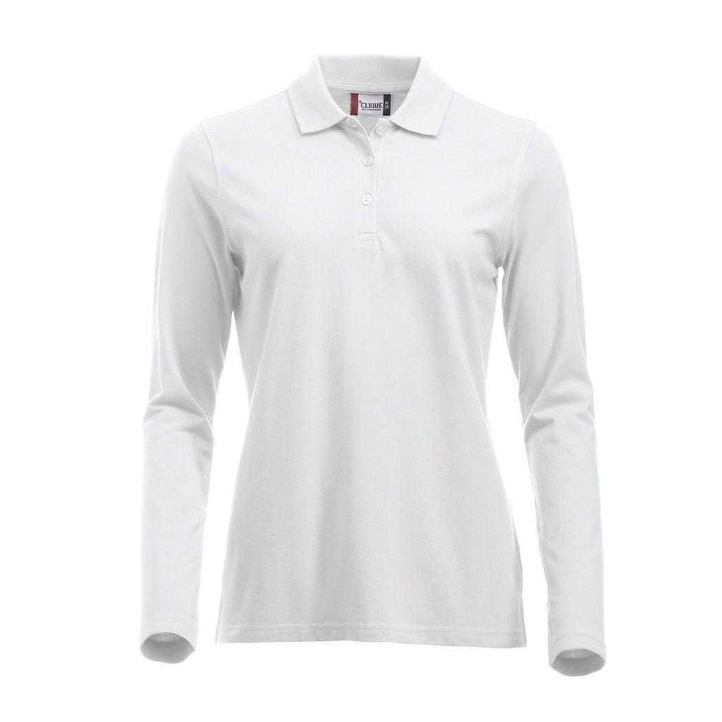 Clique Womens/Ladies Classic Marion Long-Sleeved Polo Shirt