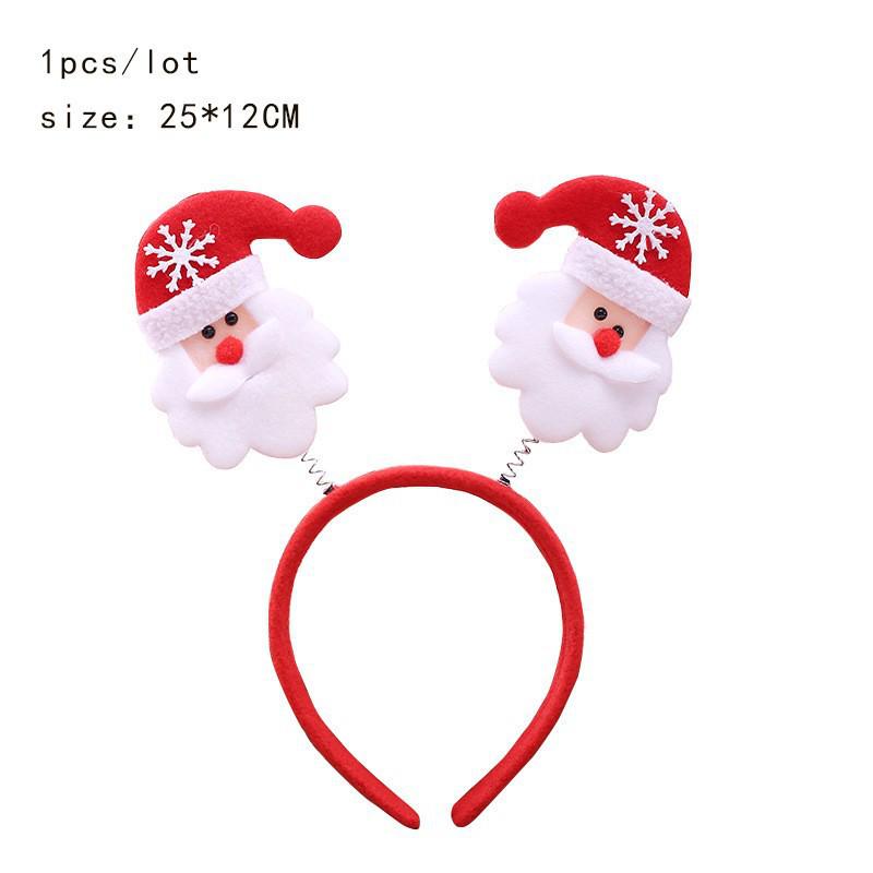 Christmas Party Decorations Children's Gift Hairband Headband Combo