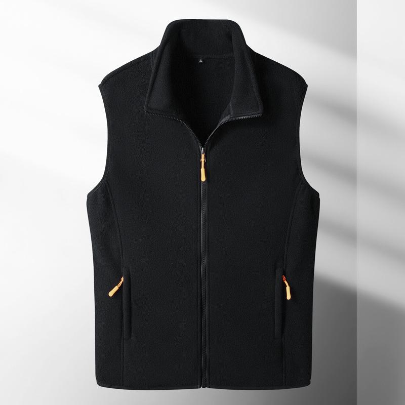 Fishing Work Fleece Vest - Warm Jacket for Outdoor Activities S Euro Size