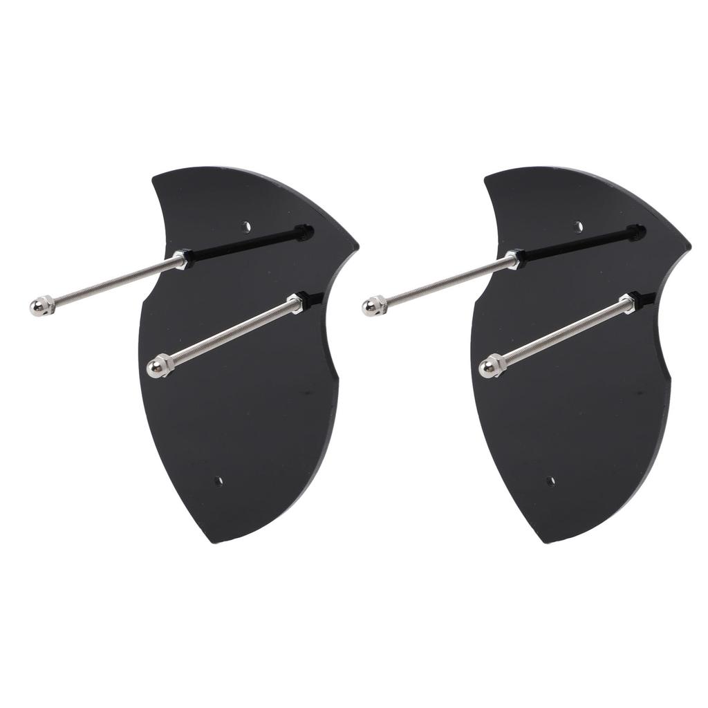 2PCS Sword Holder Rack Hangers Wall Mounted   Holder Stand Acrylic Wall Mount for Sword   Vertical Display Decoration