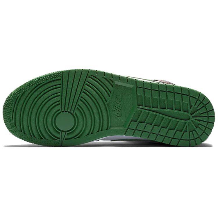 Jordan 1 Mid 'Green Toe' 554724-067