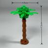 MOC Bricks Palm Fruit Tree Coconut Tropical Rainforest Plant View City Model Educational Building Blocks DIY Assembled Toys