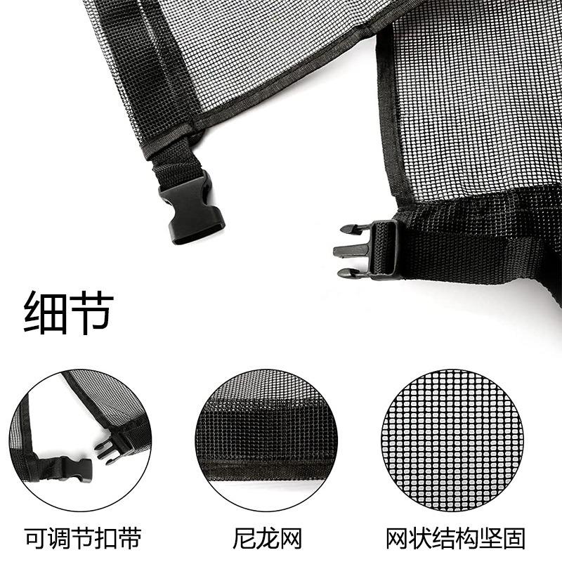 Outdoor Mesh AC Full Cover - Anti-Leaf Ventilated Protective Shield for Central Air Conditioner