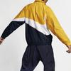 Nike Zip-Up Knitted Color-Block Sports Windbreaker Men Jackets Yellow AR3132-728