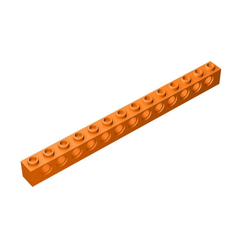 

10 ШТ 32018 Строительные Блоки Технические Детали MOC 1x14 с 13 отверстиями Перфорированные Кирпичи Собираемые Частицы Длинный Балка Игрушка 10pcs оранжевый