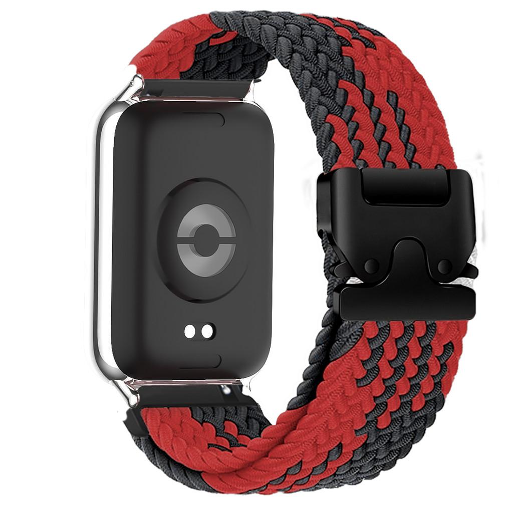 New Nylon Loop Band for Redmi Watch 6/5/4 Breathable Braided Watch Strap For Xiaomi Miband 9 8 Pro Smartwatch Sport Bracelet