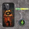 Spooky Scary Red Eye Phone Case For iPhone 17,16,15,14,13,12,11,Pro,Max,Plus,Mini,SE Magsafe Magnetic Wireless Charging