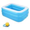 Kids Inflatable Pool Children S Home Use Paddling Pool Large Size Square Swimming Pool Bathing Tub