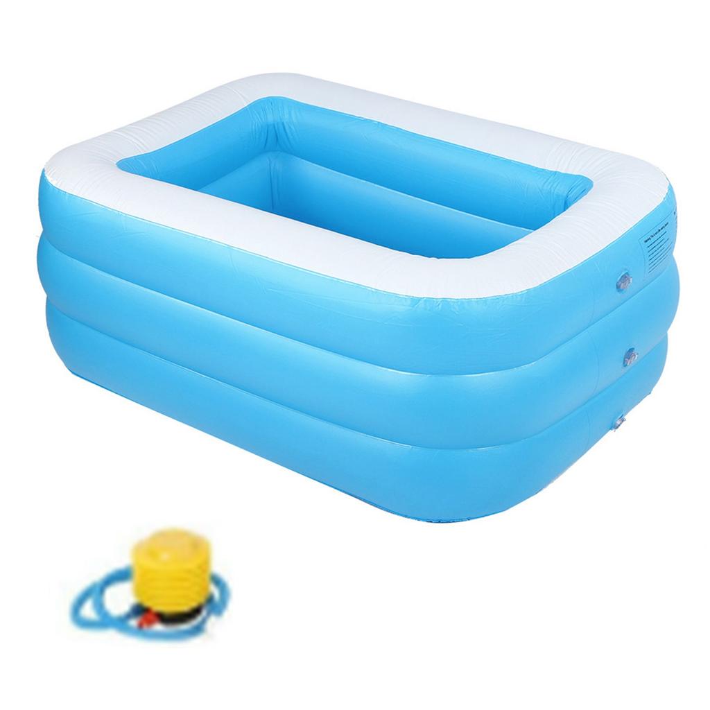 Kids Inflatable Pool Children's Home Use Paddling Pool Large Size Swimming Pool Bathing Tub