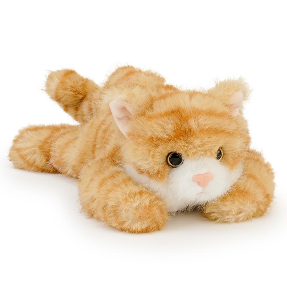 Soft Fluffy Cartoon Stuffed Animal Doll Stress Relief Stuffed Animal Cat Desktop Decor