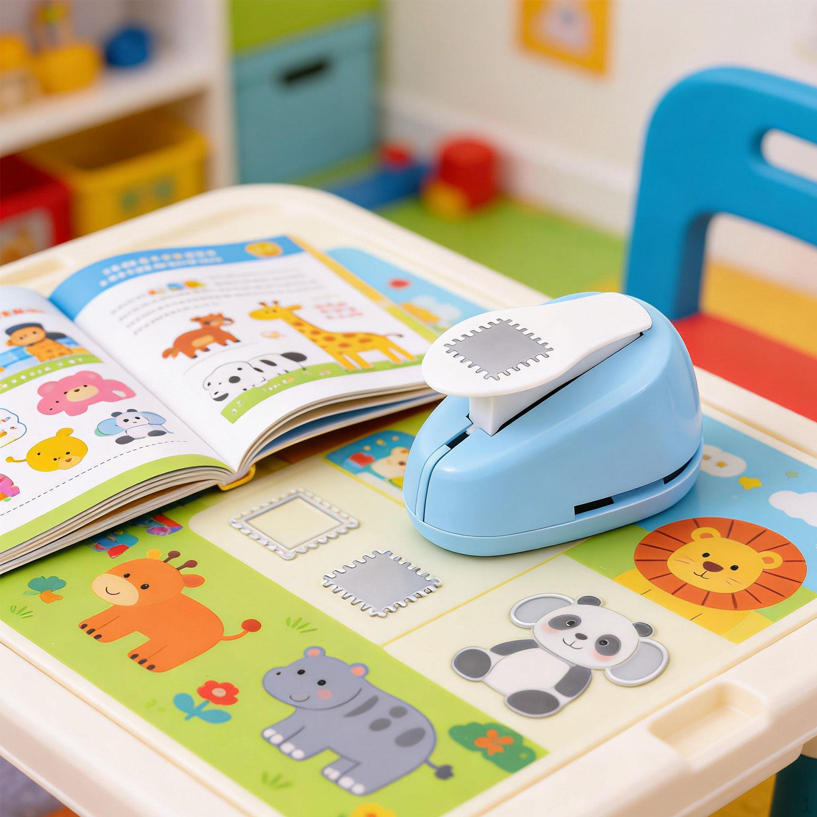 

Детский пробойник для края бумаги, аксессуар для рукоделия, портативный, для создания декоративных краев, печать, тиснение Stamp