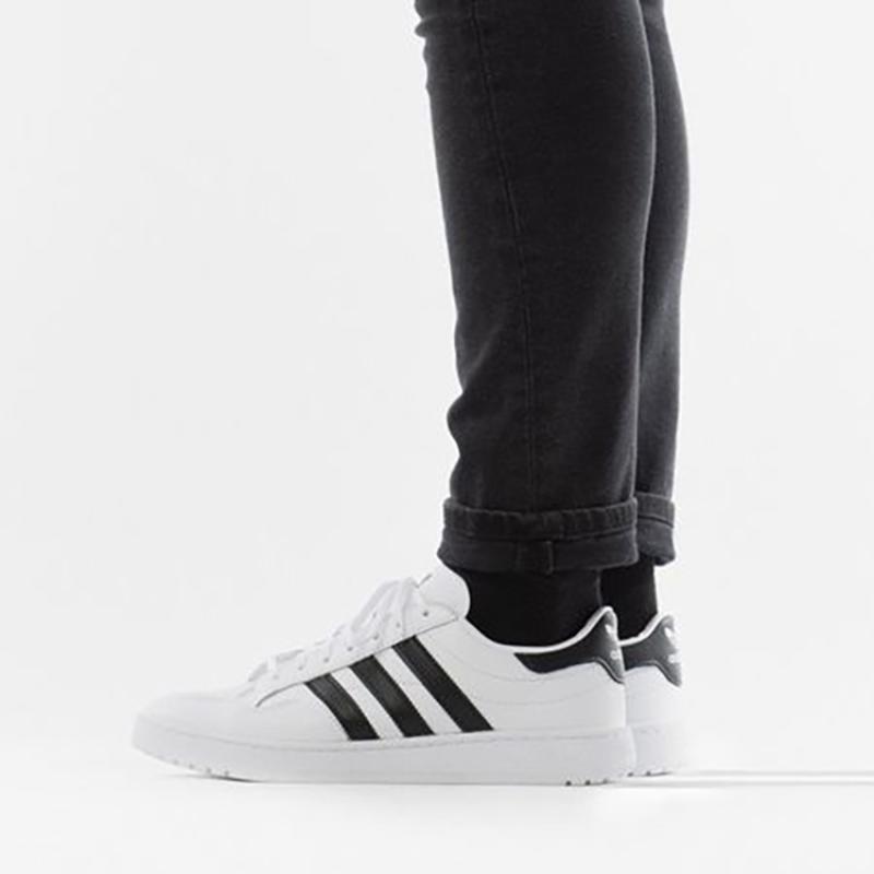 Adidas Team Court Cloud White Black Sneakers EG9734