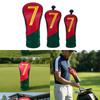 Golfschlägerhauben Schläger Schutz Einfach zu bedienen Robust Premium Stickerei Passend für die meisten PU