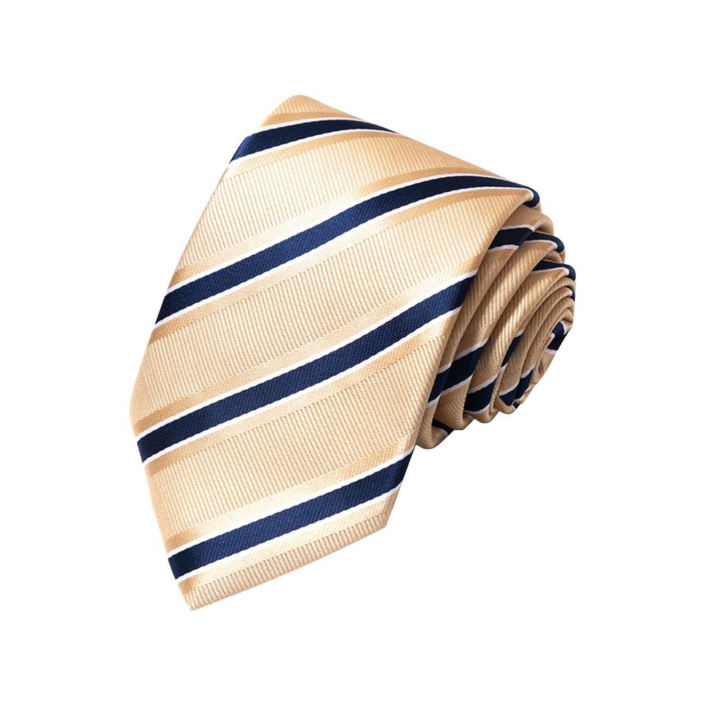 Men's Business Professionals Striped Tie Wedding Suit Accessories Polyester Tie Men