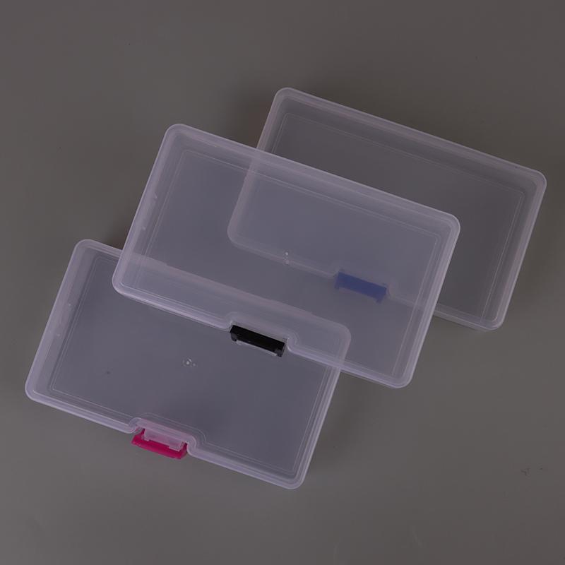 Clear Plastic Storage Box Jewelry Tool Craft Container Beads Organizer Container