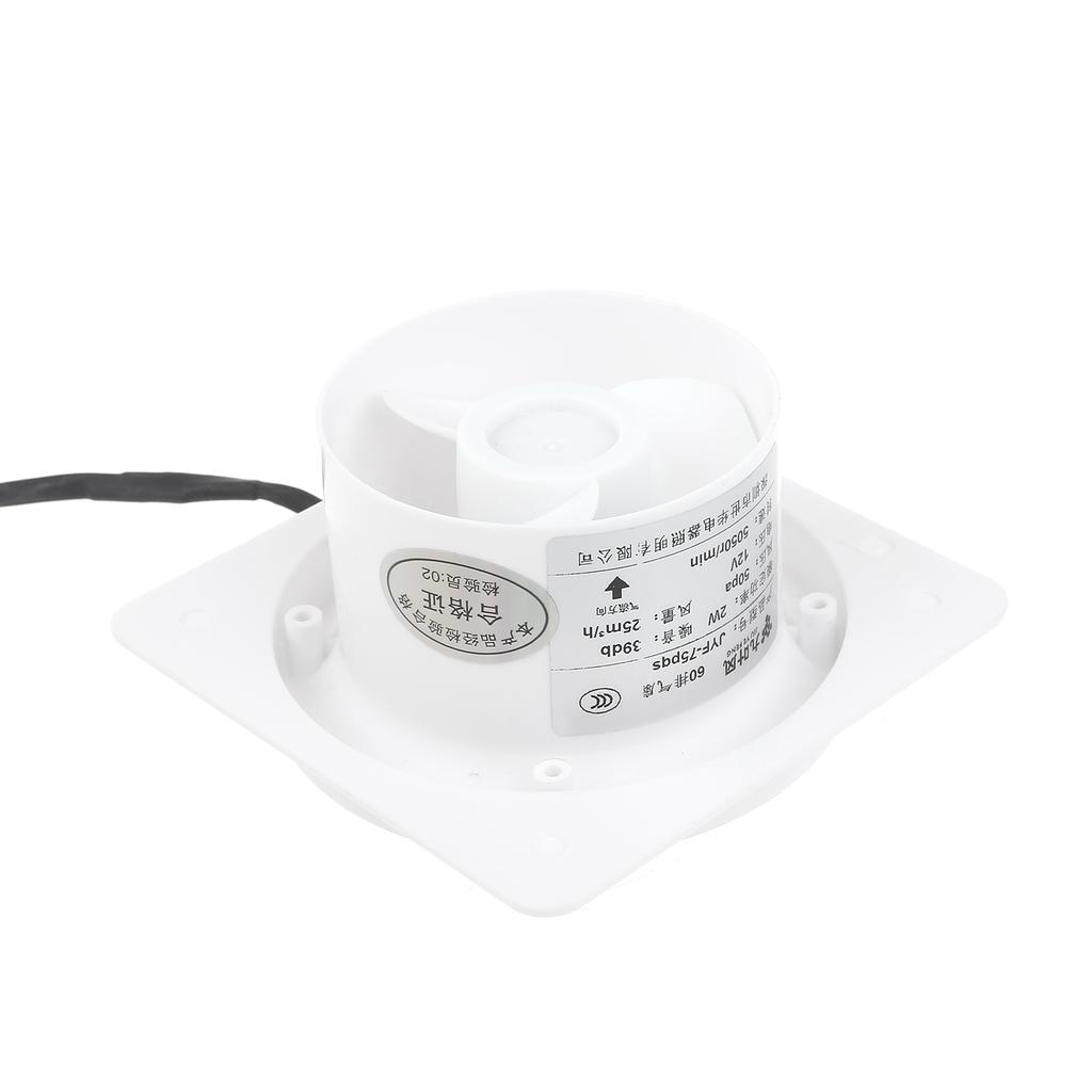 Wentylator wyciągowy 60mm Niskoszumowy Kanałowy Hydroponiczny Dmuchawa Powietrza Regulacja Prędkości Wentylator Wyciągowy do Wentylacji Domowej Łazienkowej