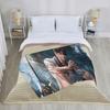 Love and Deepspace Blanket  Xavier Zayne Rafayel Sylus Caleb  Flannel Vintage Breathable Throw Blankets for Bedspread Decoration