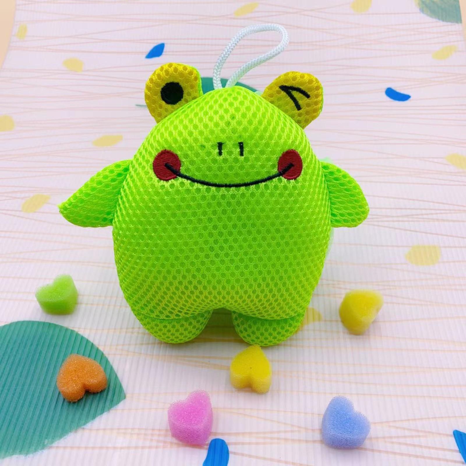 

Сетчатый шарик для ванны для куклы, любимые принадлежности для купания детей и девочек, мультяшный большой цветок для ванны, купание One Size