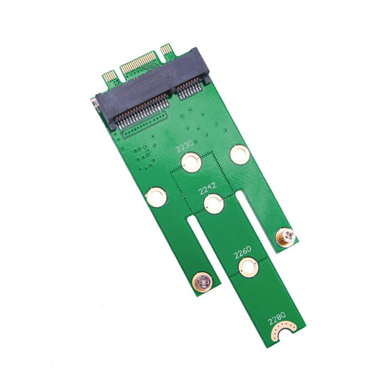 NGFF M.2 B klíč k MSATA Mini PCI-E PCI-Express SATA 3.0 SSD podporuje B režim slot MSATA samec adaptérová karta pro 2242/2260