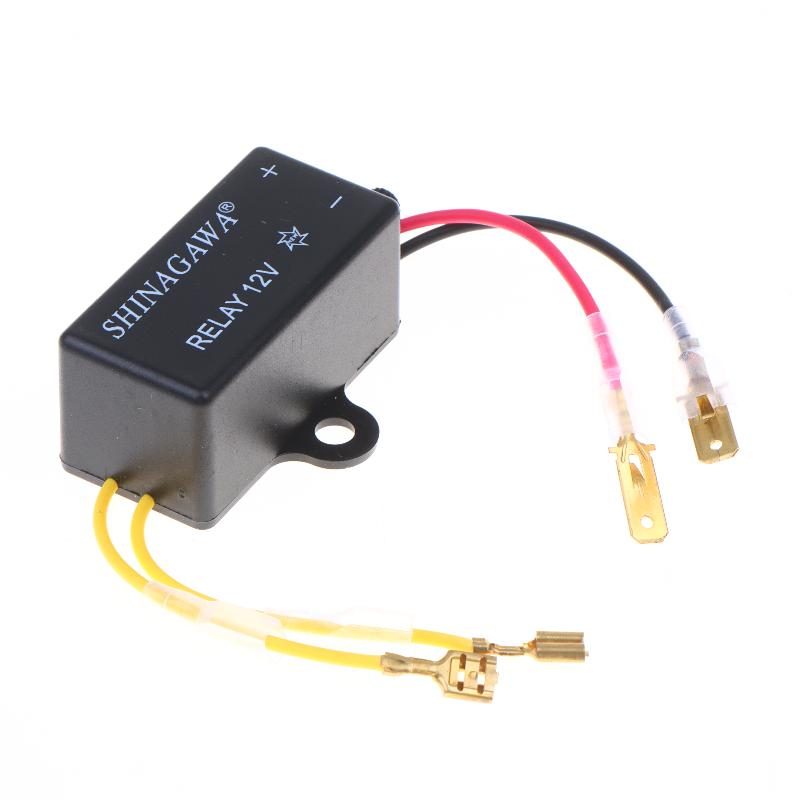 Motorcycle Horn Relay 12V High Sensitivity Universal Automotive Controller Replacement for Car ATV Use