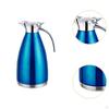Stainless Steel Pitcher Cold Beverage with Lid Reusable Teapot Jug Tea Dispenser for