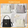Stylish Casual Pu Shoulder Bag With Inner Pockets For Middleaged Women