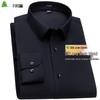 FIRS Men's Silk Linen Blend Long-Sleeve Shirt