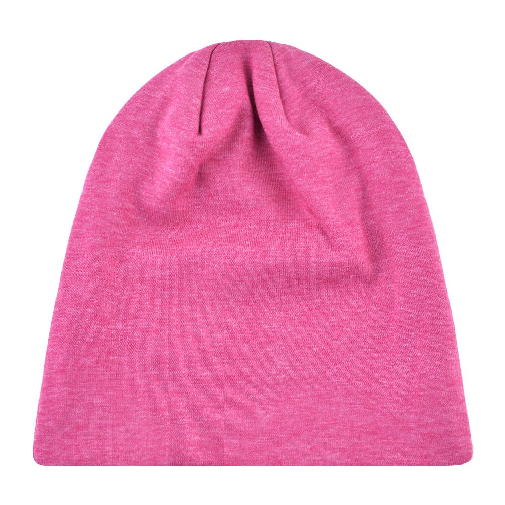 Bonnets d'automne pour bébés garçons et filles, couleur unie, doux, en coton tricoté, pour enfants