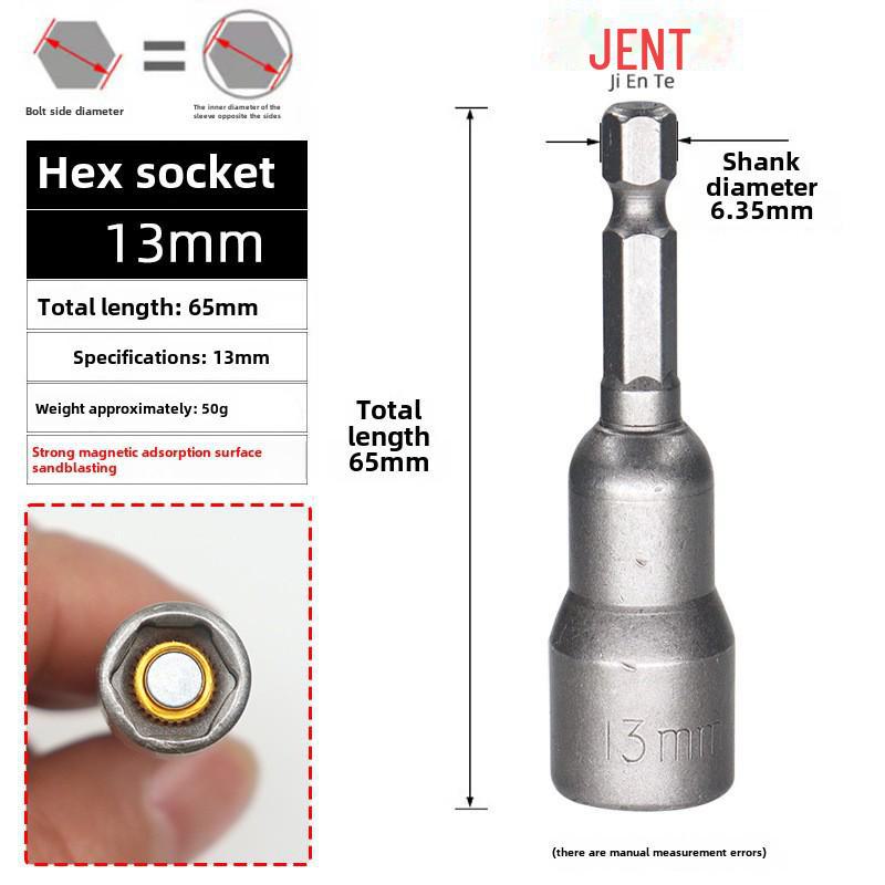 Magnetic Hexagonal Handle Screw Socket Head Drill Accessories