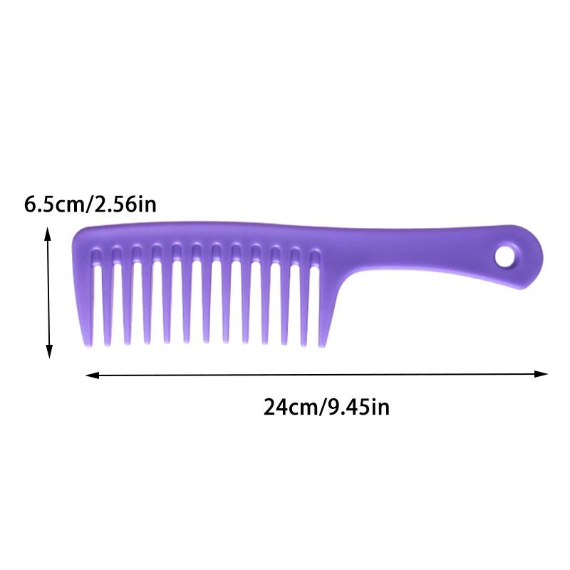 Comb, Suitable For Thick, Long, And Curly Hair With Wide Teeth, Anti-Static, Special For Real Hair Wigs
