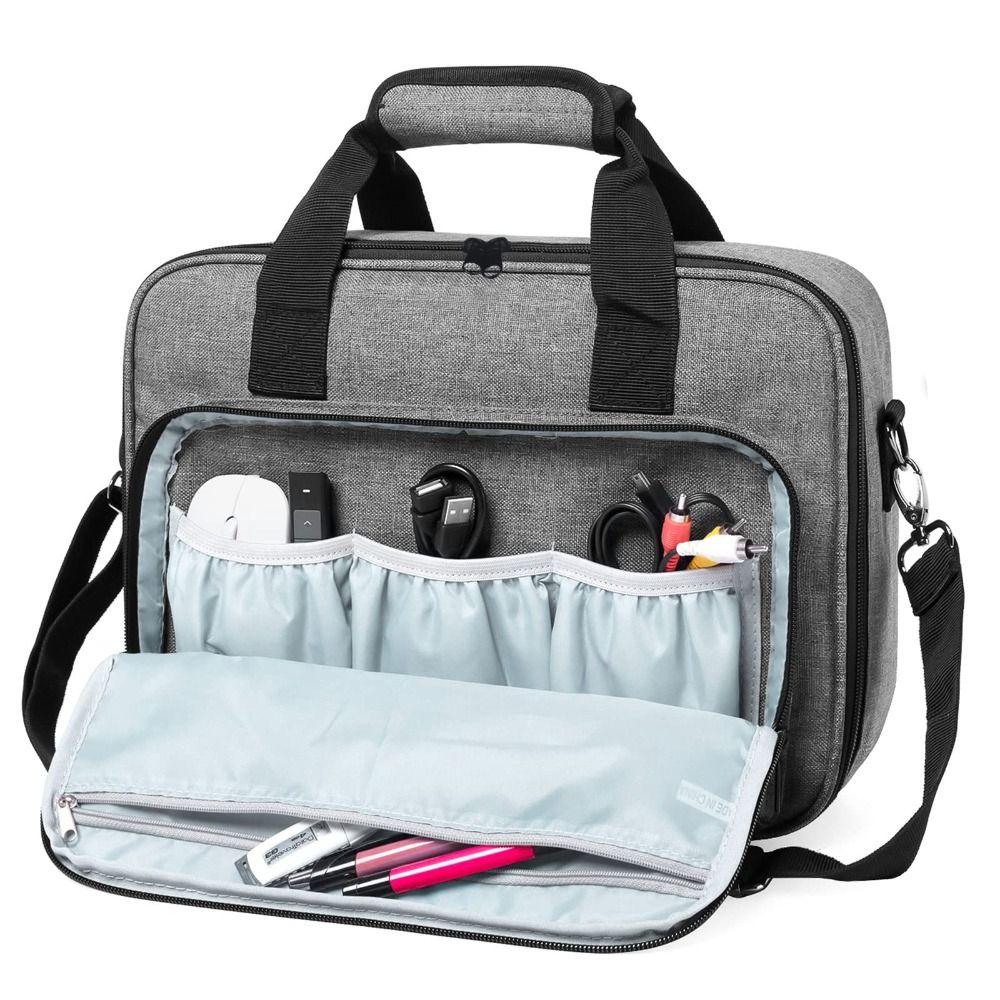 Shoulder Strap Projector Case Bag Protective Storage Box for BenQ ViewSonic Epson Outdoor