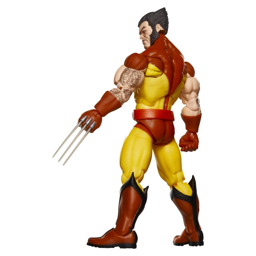Hasbro Marvel Legends Series Wolverine and X-Men Retro Marvel Comics Secret Wars Collectible 6-Inch Action Figure with Shield (G0782) Authentic