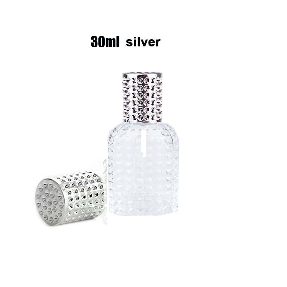 1/3Pcs Perfume Spray Bottles Portable Travel Pineapple Shape Dispenser 30/50ML Refillable Transparent Spray Bottles For Travel