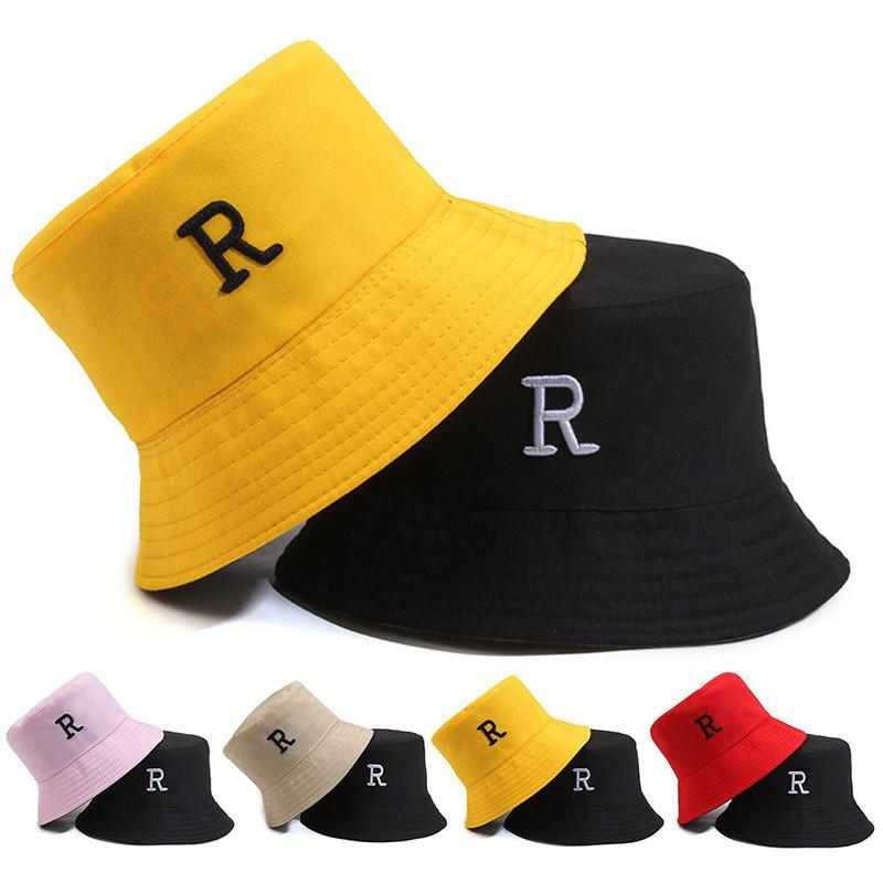 Double-sided Sun Hat Women's UV Protection Sun Protection Hat Letter Embroidery Outdoor Face Cover Sun Hat Shows Small Face