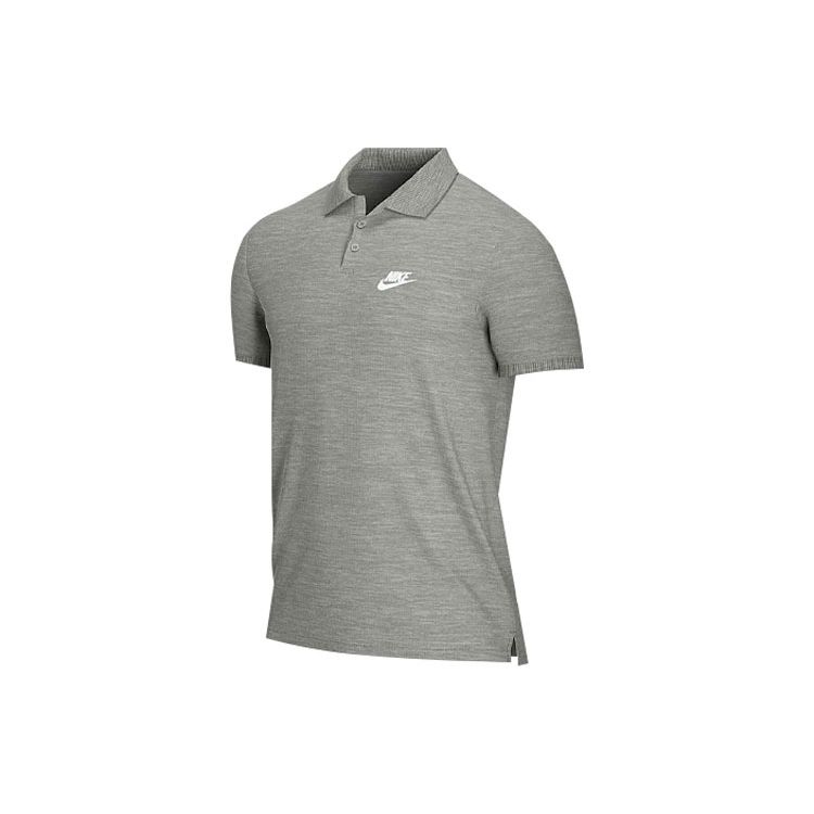 

Рубашка поло с коротким рукавом Nike Мужские топы серые CN8765-063 M