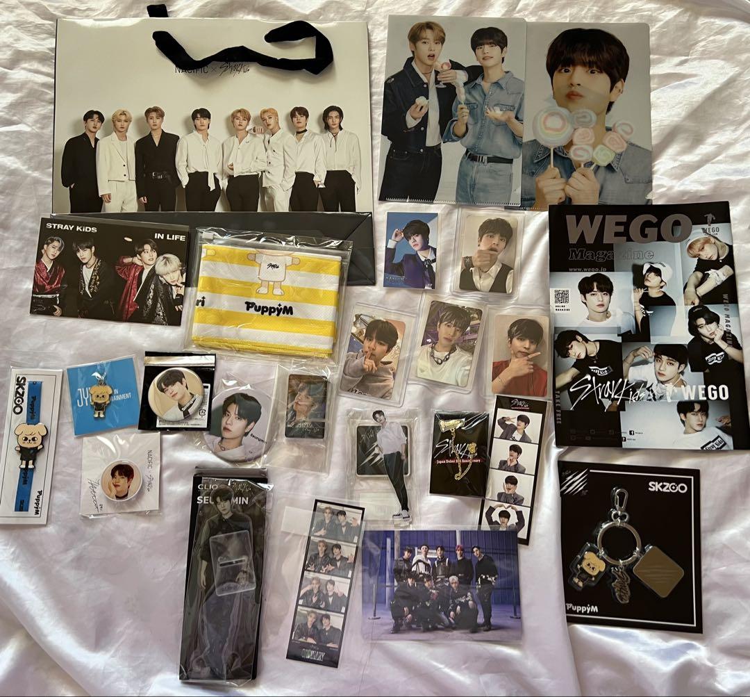 

[USED] SKZ Seungmin Fan Meeting Goods Set Trading Card Rare Limited Edition