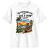 Casual Too Old To Care Club Don’t Care My Give A Damn Is Broken T-Shirts for Men Round Collar Pure Cotton T Shirt  Short Sleeve