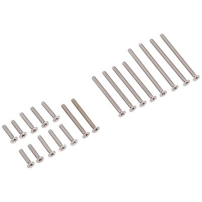 Tamiya Mini 4WD Upgrade Parts Series GP.510 Stainless Steel Countersunk Screw Set (10, 12, 20, 25, 30mm) 15510