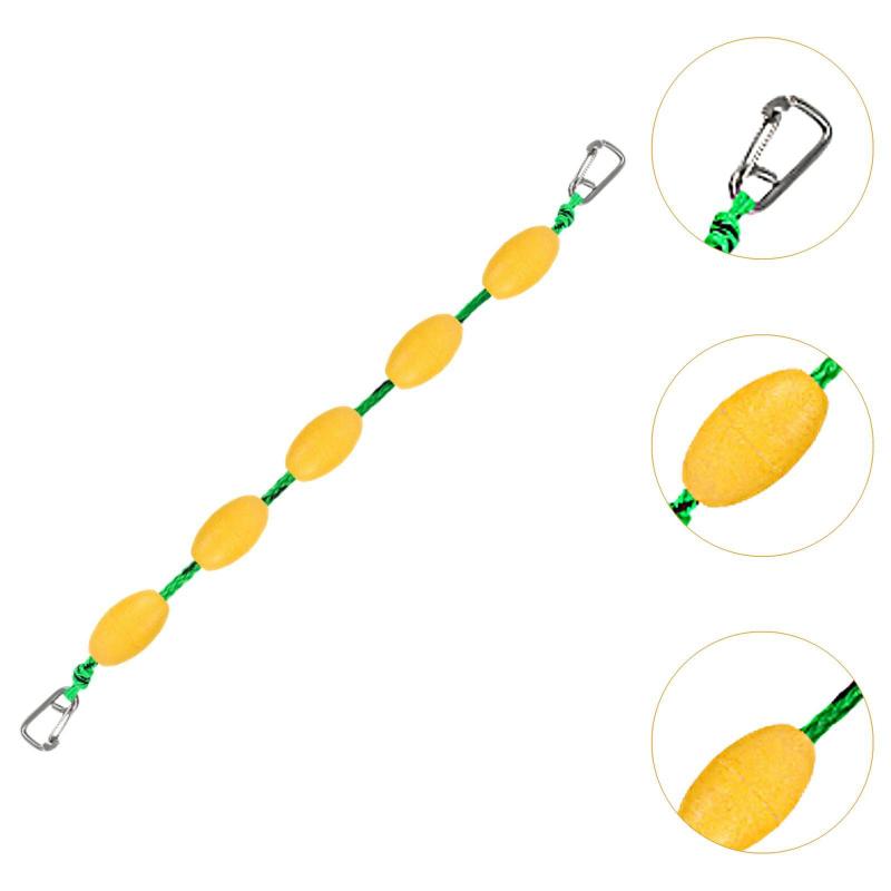 5M Float Rope with Hooks Swimming Pools Waterways Accessory Game Buoy