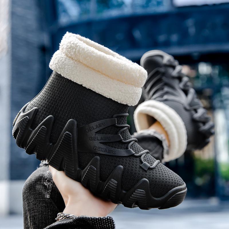 2025 Neue Outdoor-Wasserschuhe, Modische und lässige Regenschuhe, Verdickte wasserdichte Herrenschuhe zum Angeln und für Flusswanderungen