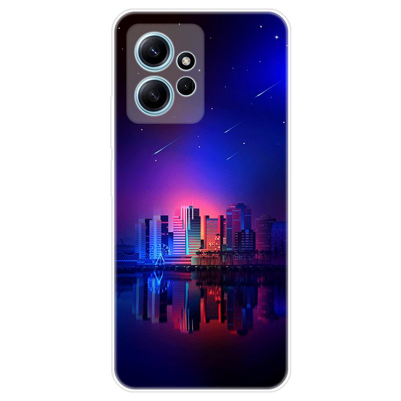 Per Xiaomi Redmi Note 12 Note12 4G Custodia morbida in silicone Cover posteriore Cartoon Phone Case Diversificazione