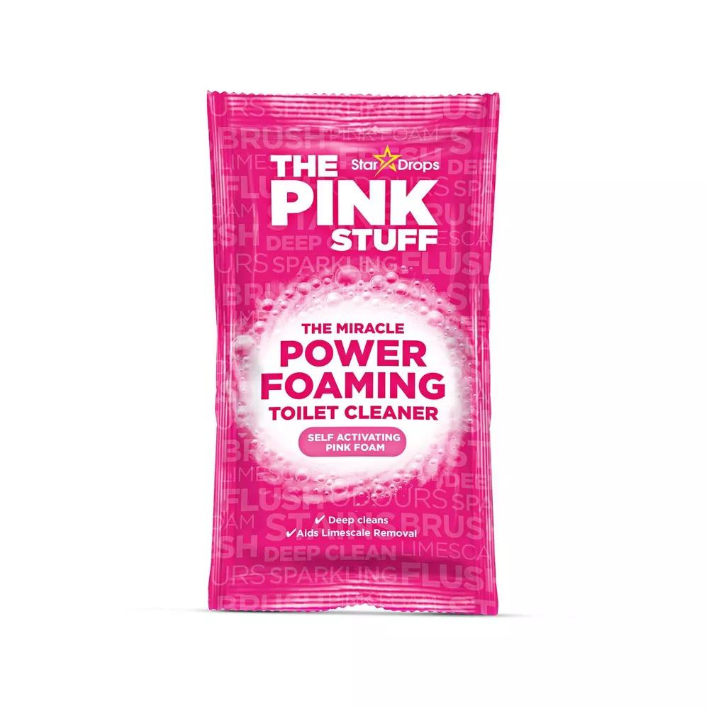 Proszek do czyszczenia toalety WC aktywna piana The Pink Stuff 3 sztuki