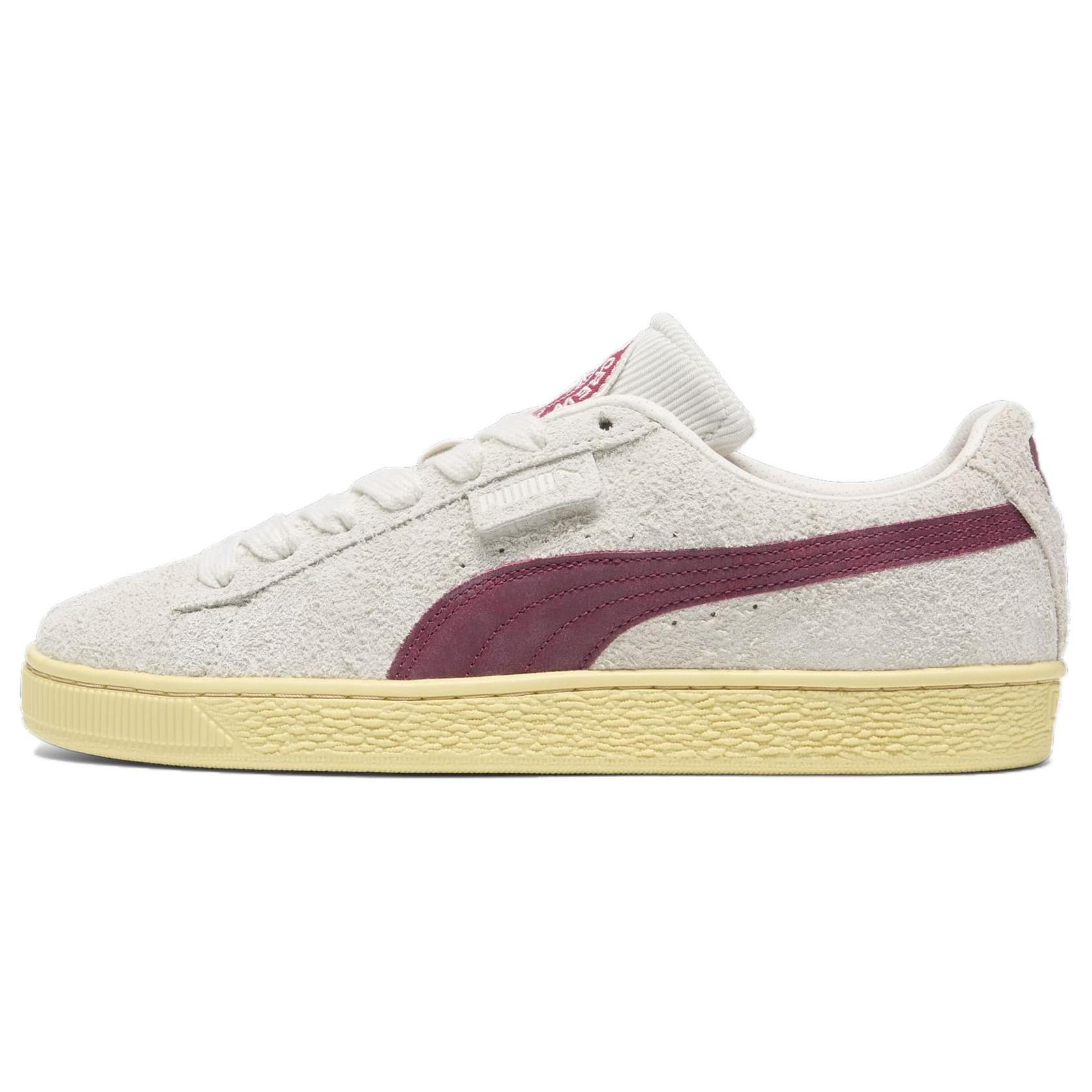 

New PUMA X Palm Tree Crew Suede R Vapor Grey Club Red 398343-01 37