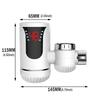 3000W Power Instant Electric Water Heater Rapid Heating Double Modes Instant Hot Water Faucet LED Display Digital Display